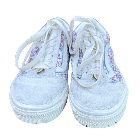 New Vans Old Skool Vintage Floral Print Shoe Size 5.5 women/teens Skater girl - Picture 6 of 7